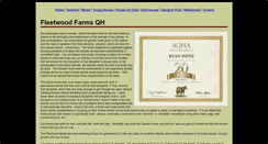 Desktop Screenshot of fleetwoodfarms.com