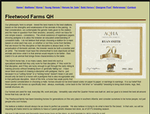 Tablet Screenshot of fleetwoodfarms.com